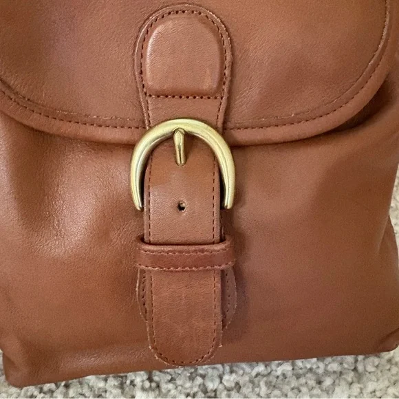 Vintage Coach Bantam Bag Small Convertible Backpack British Tan United States - Picture 3 of 14